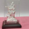 Silver Plated Radha Krishna Idol
